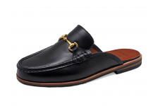 Loafer Mules SY-08 Black Nappa